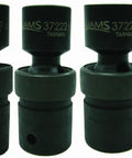 Beefy Ready To Go Seven Piece One Half Inch Drive Universal Six Point Impact Socket Set With Supertorque Lobular Openings