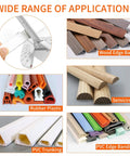 Multi-angle miter shear cutter set adjustable 45 to 135 degrees for trim applications including PVC and wood edge band