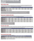 Lapco FR Sizing Guide for Mens Flame Resistant Work Shirt with breathable Westex DH Air fabric.