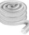 Fulton 4 Inch By 20 Foot Ultra Flex Clear Vue Heavy Duty PVC Hose For Woodworking Dust Collection And Ventilation Made In USA Extremely Flexible Clear PVC Tubing, coiled design
