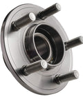 Close-up of Beefed Up 4 Piece Front And Rear Wheel Bearing Hub Assembly Kit for 2008 to 2014 Dodge Challenger and other models.