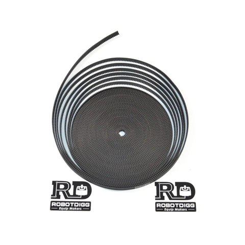 HTD 5M Timing Belt 5mm Pitch, 15mm Wide Open Ended Synchronous Belt, 10 Meter Pack for conveyance and torque transmission