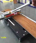 Eight Point Eight Inch Pro Vinyl Floor Cutter That Cuts All Vinyl Types From LVP To SPC And More With A Moveable Blade For Odd Angles