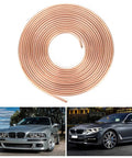 25ft Copper Plated Brake Line Tubing 3 By 16 Inch OD Coil Roll For Hydraulic Brake Systems And Fuel Lines