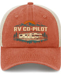 Saffron Go-To Outdoor Baseball Hat For RV Lovers And Camper Road Trips With Adjustable Back Strap Comfortable Fit For Travel Hiking