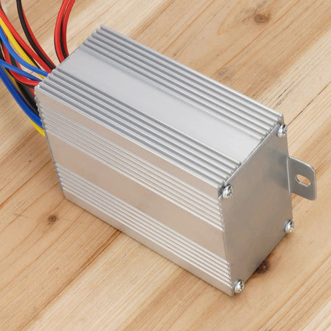 24V 500W Brush DC Motor Speed Controller Box For Electric Scooters E Bikes And Tricycles Plug And Play No Fuss Setup Easy Install Durable Build With Overload Protection For Brushed Motors