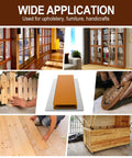 Image showing the use of 800 Count 18 Gauge Brad Nails And 800 Count Narrow Crown Staples Combo Kit for various woodworking applications.