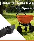Agitator Replacement Kit For Echo RB60 Spreader With Extension Arm For Wider Spreading Pattern Easy Install displayed outdoors