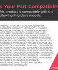Compatibility chart for Frigidaire models with Clear Replacement Door Shelf Bin Rack For Refrigerators And Fridges Organize Your Favorite Drinks Snacks And Bottles With This Handy Storage Solution Fits Like A Charm For Easy Access In Your Kitchen Makes Cleanup A Breeze And Keeps Everything Tidy All.