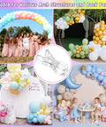 20 Pack Heavy Duty Balloon Arch Clips Plus 100 Multicolored Hot Air Balloons For Instant Birthday Party Setup, Woodworking And Studio Backdrop Spring Clamps That Are Totally Awesome And Ready To Use Right Now, clear plastic clip
