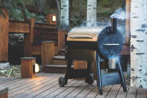 Wood Pellet Grill And Smoker That Delivers Wood Fired Flavor With Big 884 Square Inches Cook Area In Outdoor Setting