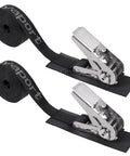 Stainless Steel Ratchet Tie Down Straps Endless 8 Foot Heavy Duty Boat Tie Downs Pack Of 2 For Secure Marine Hauling