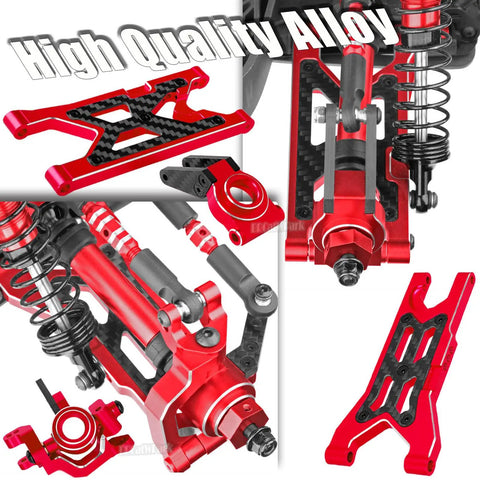 Beefed-Up RC Upgrade Kit For 1/10 Granite 3S Senton 3S And Mega550 RC Cars With Aluminum Shocks Front And Rear Links Suspension
