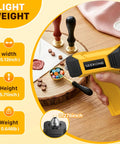 Cordless Mini Heat Gun Hot Air Gun With Variable Temperature 212 To 932 F USB Charge next to crafting items