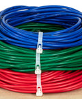 Heavy Duty 6 Inch Releasable Cable Ties In Natural Nylon Built For Everyday Grind Featuring A Rock Solid Forty Pound Grip Perfect For No Sweat Wire Organization And Pro Grade Projects Pack Of One Hundred securing bundled colored wires.