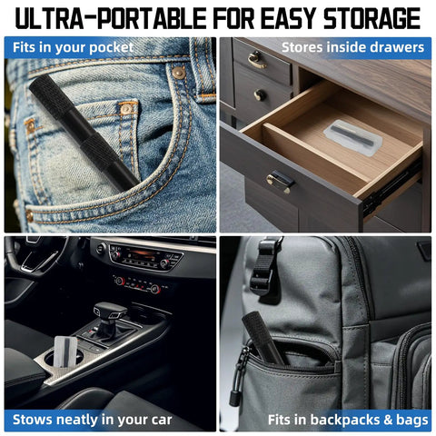 Top Shelf Screwdriver Kit Featuring NonMagnetic Screws And Precision Bits For RayBan Meta And Oakley Meta Smart Glasses displayed in various storage options.