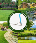 Double Edged Sickle With 304 Stainless Steel Sharp Blade For Garden Weed Cutter Tool in garden and landscape settings