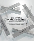 1x6 Atoma diamond plates including 600 grit, suitable for Edge Pro Hapstone TSProf Sharpener, displayed in various angles