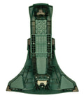 Matrix Adjustable Ambidextrous Rifle And Pistol Shooting Rest top view showing spring-loaded elevation and green base