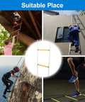 16 Foot Fire Escape Ladder For Two Story Buildings With Flame Resistant Rope Emergency Ladder For Second Floor Rescue Portable Heavy Duty Hooks Fits Most Windows And Balcony Rails Supports Up To 2500 Pounds collage image with usage examples