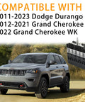 Slick Headlight Main Fuse Block For Dodge Durango 2011-2023 Jeep Grand Cherokee 2012-2021 shown on SUV in landscape.