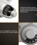 Close-up of Predator 3500 Watt Inverter Generator Electric Starter Motor Replacement with durable construction features