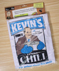 The Office Inspired Kevin's Famous Chili Cook-Off Fan Favorite Apron With Pockets And Adjustable Neck Strap 100 Percent White Cotton