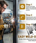 8 Pack Heavy Duty Gate Hinges Beefy Weld On Butterfly Hinges Solid Steel 5mm Thick For Gates And Doors Built To Handle Heavy Loads Long Lasting Outdoor Security Hardware, welder fitting hinge to steel door frame