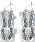 2 Pack Dryer Heating Element Replacement DC47-00019A Direct Fit For DV45H7000EW A2 premium NiCr coils on metal plate