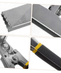 Details of 6 Inch Hand Seamer Tool With Straight Jaw Metal Bender For Bending And Flattening Sheet Metal Manual Seaming Pliers