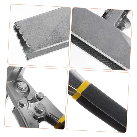 Details of 6 Inch Hand Seamer Tool With Straight Jaw Metal Bender For Bending And Flattening Sheet Metal Manual Seaming Pliers