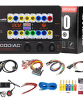 GT100 Plus GPT ENET DOIP OBDII Breakout Box For ECU Testing And Car Diagnostics With CAN Protocol Detection, cables, manual