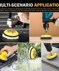 All In One Pro Grade Drill Polishing Kit For DIYers With 215 Pcs used on metal, wood, and glass surfaces