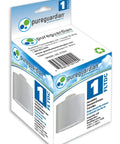 Box of Humidifier Demineralization Filter Cartridge 1 Prevents Mineral Dust And White Dust Easy Screw On Fit Lasts Up To 1000 Hours White FLTDC