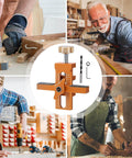 Effortless Cabinet Door Installation Positioner with adjustable clamp system and premium aluminum alloy build for precise alignment.