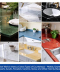 DIY Marble And Granite Repair Kit With Spot On Color Match For Quick Drying Quartz Countertop Fix On Granite Marble Tiles And Stone Surfaces For Chips Cracks Scratches And Holes on various countertop surfaces