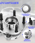 Front Wheel Hub Bearing Assembly Direct Fit Replacement For Nissan Altima Maxima Murano Pathfinder And Infiniti JX35 QX50 QX60 VKBA7611 513296 40202JA100 product design and advantages.