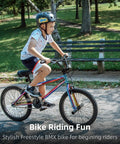 Child riding Gemsbok 20 Inch Kids BMX Bike for Boys and Girls Ages 7 to 12, Freestyle Starter Ride with Dual Hand Brakes