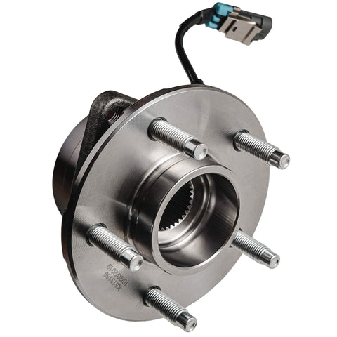 Beefed Up Front Wheel Bearing Hub Assembly Pair For 2002 To 2007 Saturn Vue, 2005 To 2006 Chevy Equinox, 2006 Pontiac Torrent, 5 Lugs