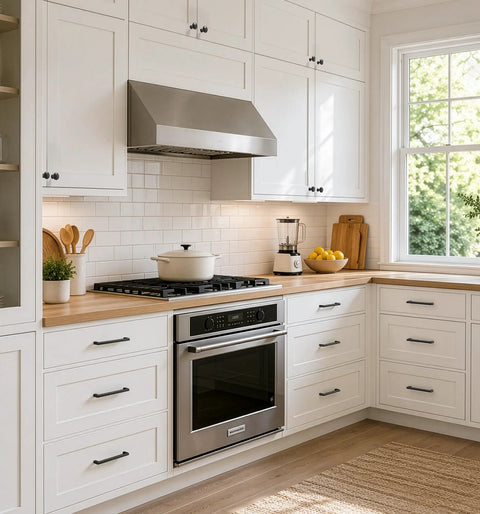 Bombproof Solid Zinc Alloy Matte Black Cabinet Handles 5 Inch Center To Center Kitchen Pulls 10 Pack Super Sturdy Drawer Knobs on modern kitchen cabinets.