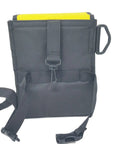 Leg Mounted Cargo Pocket For Scuba Diving With Strap On Pocket, large yellow grab and go utility for dive gear and cameras.