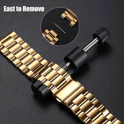 All In One Watch Link Removal Kit With Two Link Pliers Pin Remover Replacement Pins And Extractors For Easy Band Sizing And Bracelet Adjustment