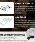 4 Pack 20mm SBR20 Linear Rail Stop Collars Aluminum Alloy Shaft Limit Fixing Rings For CNC Machines And 20mm Motion Shafts Anti Collision Block Stopper DIY Tooling For Precision Guide Rails And Stable Positioning, aluminum collar with screw