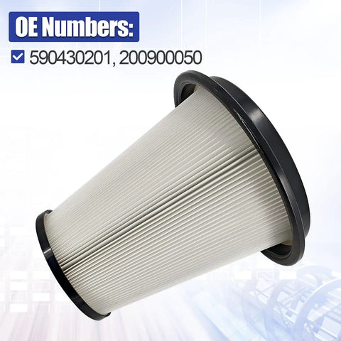 Heavy Duty Cotton HEPA Dust Extractor Filter For Wet And Dry Industrial Vacuums, Compatible With Pullman Ermator S26 S13 S36 F26