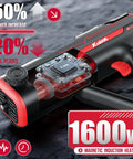Close-up of High Power 1600W Induction Heater For Bolt Removal And Rusty Screw Extraction 110V Handheld Magnetic Tool