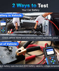 Battery Load Tester 12 Volt And 24 Volt For Cars And Trucks Quick Diagnostic Tool BT300 Easily Detects Starting And Charging System Faults Tests Lead Acid And AGM Batteries And All Automotive Starter Batteries in vehicle battery test