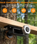 Treehouse Floating Bracket For 1.25 Inch Hardware Built Tough For Between Trees Or Post Handles 1.25 X 15 Inch Lag Bolts Or TABs Black Powder Coated Alloy Steel With UHMW Bearing Surface For Ultra Smooth Movement.