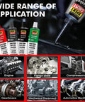RTV gasket maker tubes from XPERT CHEMY, high-temp silicone sealant for automotive use, black