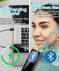 80GB Bluetooth MP3 Player With HiFi Sound Portable Music Player for on the go USB charging and wireless sound features