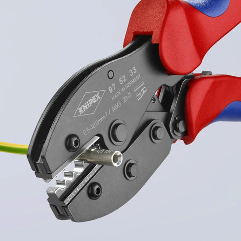 PreciForce Non Insulated Crimping Pliers For AWG 20 To 7 And 0.5 To 10 Mm2 Terminals Tubes And Lugs Four Position Crimp